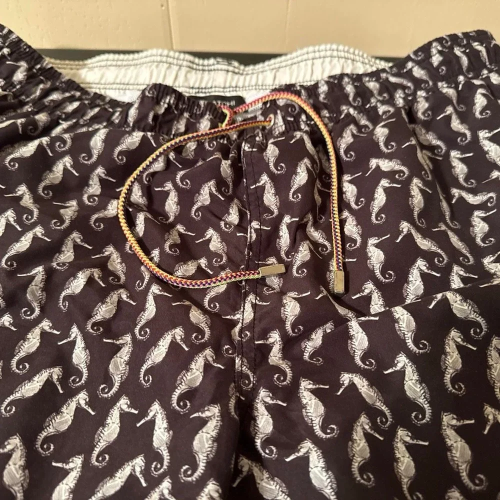 Bugatachi Men's swim Trunk Seahorse Design xxl